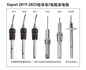 +GF+ Signet 2819-2823電導率/電阻率電